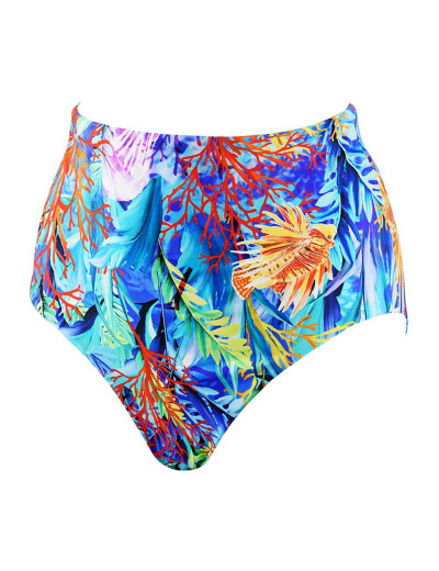 Высокие двусторонние плавки UNICONF CBC99 V2 OCEAN TREASURES, Цвет: голубой, Размеры: L, изображение 3