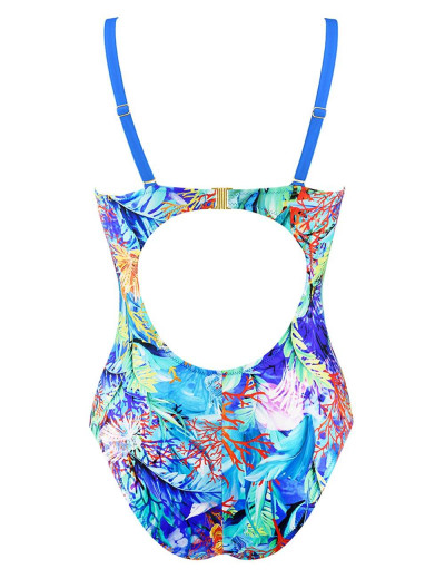 Слитный купальник UNICONF CBI103 V1 OCEAN TREASURES, Цвет: голубой, Размеры: 80C, изображение 4