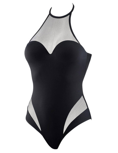 Совместный купальник пуш-ап UNICONF CBI161 V1 DARK SEDUCTION, Цвет: черный, Размеры: 70B, изображение 2