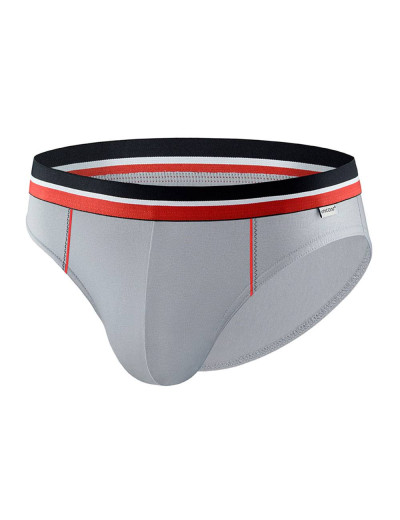 Мужские трусы слипы UNICONF NB48 серый, Цвет: серый, Размеры: 2XL, изображение 2