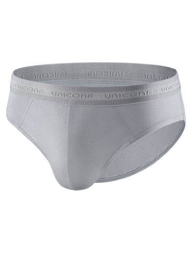 Мужские трусы слипы UNICONF PB05 / XPB05 серый, Цвет: серый, Размеры: 5XL, изображение 2