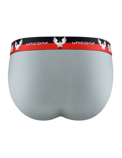 Мужские трусы слипы UNICONF PB07 серый, Цвет: серый, Размеры: M, изображение 3