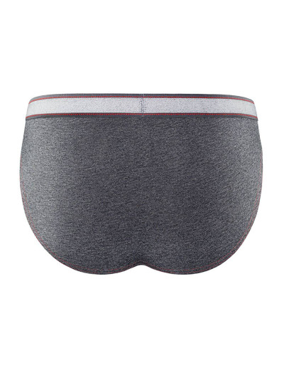 Мужские трусы слипы UNICONF PB10 серый меланж, Цвет: серый меланж, Размеры: L, изображение 3