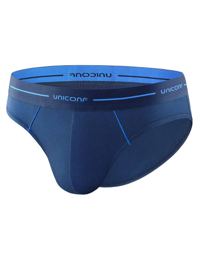 Мужские трусы слипы UNICONF PB34R темно-синий, Цвет: темно-синий, Размеры: M, изображение 2
