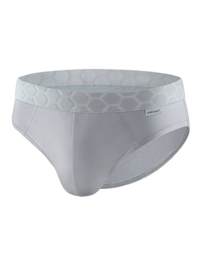 Мужские трусы слипы UNICONF PB40 серый, Цвет: серый, Размеры: M, изображение 2