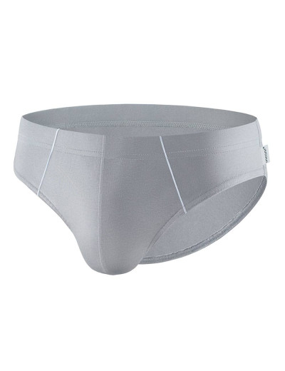 Мужские трусы слипы UNICONF PB41 / XPB41 серый, Цвет: серый, Размеры: 2XL, изображение 2