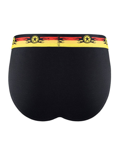 Мужские трусы слипы UNICONF PB53 черный, Цвет: черный, Размеры: 2XL, изображение 3