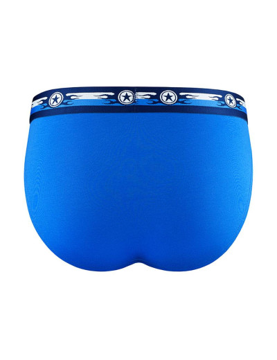 Мужские трусы слипы UNICONF PB53 голубой, Цвет: голубой, Размеры: L, изображение 3