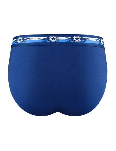 Мужские трусы слипы UNICONF PB53 темно-синий, Цвет: темно-синий, Размеры: M, изображение 3