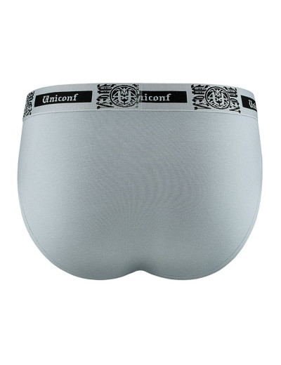 Мужские трусы слипы UNICONF PB54 серый, Цвет: серый, Размеры: M, изображение 3 Мужские трусы слипы UNICONF PB54 серый, Цвет: серый, Размеры: M, изображение 3