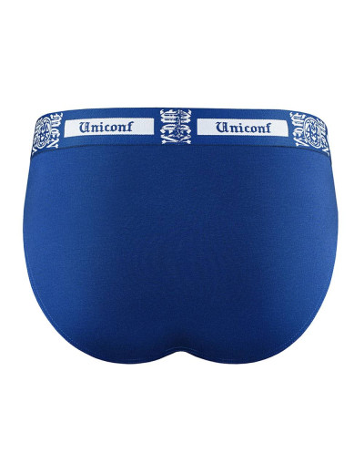 Мужские трусы слипы UNICONF PB54 темно-синий, Цвет: темно-синий, Размеры: M, изображение 3