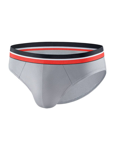 Мужские трусы слипы UNICONF PBM60 серый, Цвет: серый, Размеры: M, изображение 2