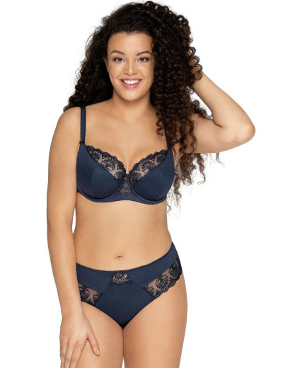 Бюстгальтер полумягкий Ava FREESIA 1921 PU темно-синий, Цвет: темно-синий, Размеры: 105C, изображение 2