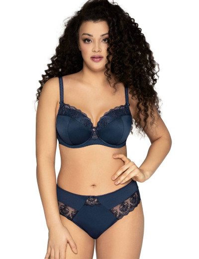 Трусы слипы Ava FREESIA 1924 figi темно-синий, Цвет: темно-синий, Размеры: XL, изображение 2