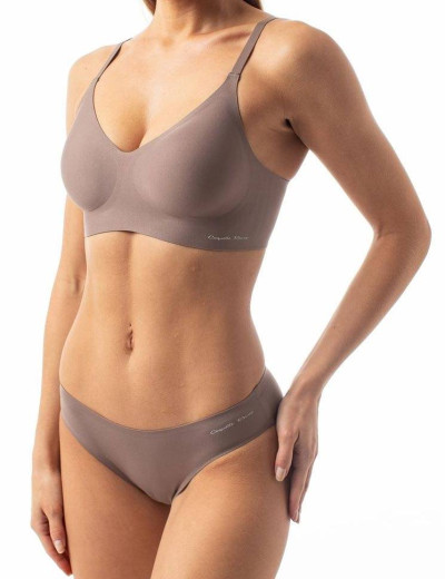 Трусы бразилиана Coquette Revue COMFORT 56002-15 коричневый, Цвет: коричневый, Размеры: XS, изображение 3