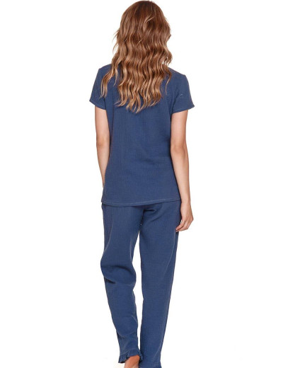 Хлопковая пижама с брюками Doctor Nap PM.4382 COSMOS, Цвет: синий, Размеры: S, изображение 2