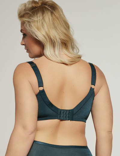 Бюстгальтер мягкий Kris Line FELICE soft, Цвет: изумруд, Размеры: 70HH, изображение 2