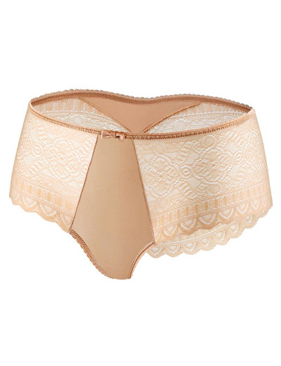 Кружевные трусы слипы UNICONF NM09 бежевый, Цвет: бежевый, Размеры: S, изображение 3