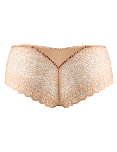 Кружевные трусы слипы UNICONF NM09 бежевый, Цвет: бежевый, Размеры: S, изображение 4