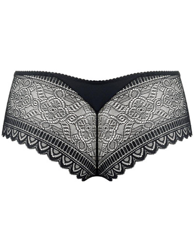 Кружевные трусы слипы UNICONF NM09 черный, Цвет: черный, Размеры: XL, изображение 4