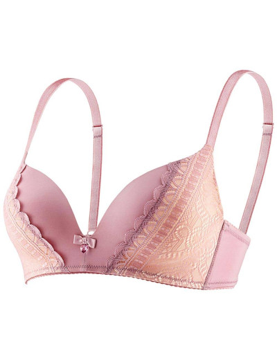 Бюстгальтер балконет пуш-ап без косточек UNICONF SM30 пудровый, Цвет: пудровый, Размеры: 85B, изображение 3