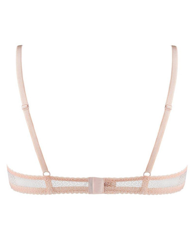 Бюстгальтер планж пуш-ап без косточек UNICONF SN38 пудровый, Цвет: пудровый, Размеры: 75C, изображение 4