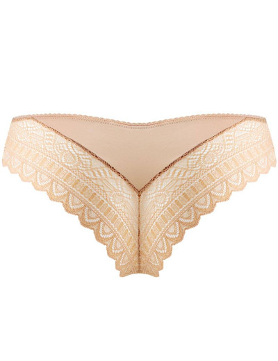 Трусы бразилиана UNICONF TM10 бежевый, Цвет: бежевый, Размеры: S, изображение 4