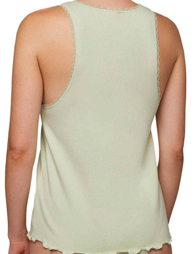 Майка на широких бретелях Ysabel Mora 19238 оливковый, Цвет: оливковый, Размеры: S, изображение 2