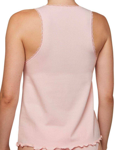 Майка на широких бретелях Ysabel Mora 19238 пудровый, Цвет: пудровый, Размеры: M, изображение 2