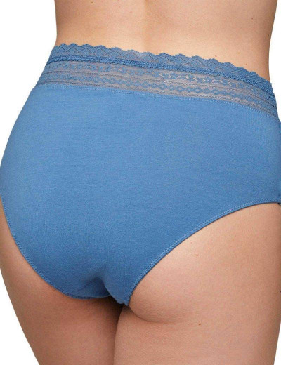 Высокие трусы слипы Ysabel Mora 19248 HIGH WAIST джинс, Цвет: джинс, Размеры: L, изображение 2