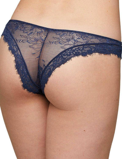 Кружевные трусы бразилиана Ysabel Mora 19264 темно-синий, Цвет: темно-синий, Размеры: L, изображение 2 Кружевные трусы бразилиана Ysabel Mora 19264 темно-синий, Цвет: темно-синий, Размеры: L, изображение 2