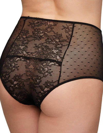 Высокие трусы слипы Ysabel Mora 19282 HIGH WAIST черный, Цвет: черный, Размеры: XL, изображение 2