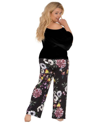 Комплект туника и брюки Akcent 589 черный, Цвет: черный, Размеры: XL, изображение 2