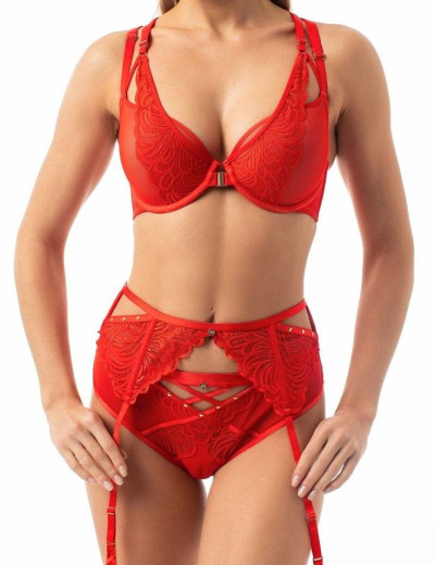 Пояс для чулок Coquette Revue ZODIAC 66120-07К, Цвет: красный, Размеры: L, изображение 3