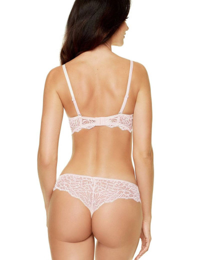 Кружевные трусы стринги Gorteks ERIE STRINGI, Цвет: пудра, Размеры: M, изображение 4