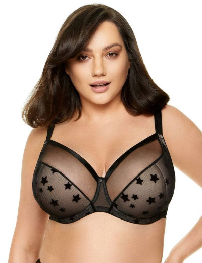 Бюстгальтер полумягкий Gorteks ASTRA B3 PU, Цвет: черный, Размеры: 90G, изображение 4