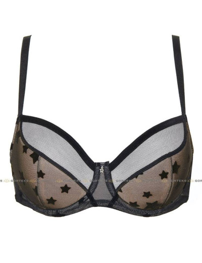 Бюстгальтер полумягкий Gorteks ASTRA B3 PU, Цвет: черный, Размеры: 90G, изображение 8