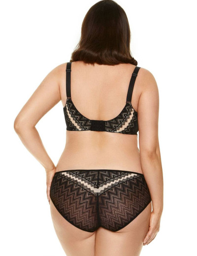 Бюстгальтер балконет Gorteks ECHO B4 U, Цвет: черный, Размеры: 80E, изображение 7