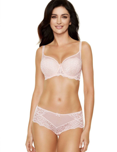 Бюстгальтер балконет Gorteks ERIE B4 U, Цвет: пудра, Размеры: 75E, изображение 5