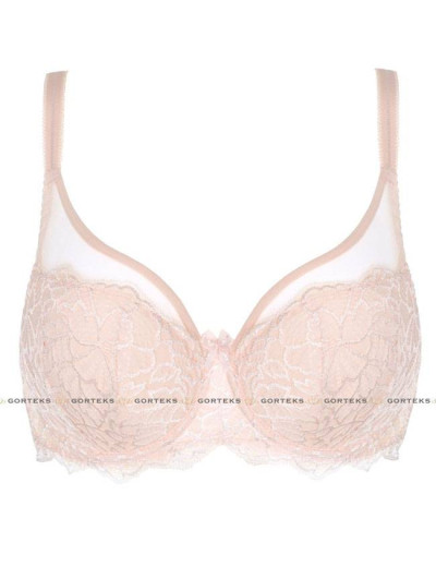 Бюстгальтер балконет Gorteks ERIE B4 U, Цвет: пудра, Размеры: 75E, изображение 7