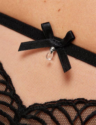 Трусы слипы Gorteks PANDORA FIGI, Цвет: черный, Размеры: L, изображение 6