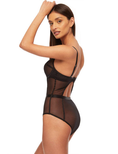 Боди Kinga MIST 844-B, Цвет: черный, Размеры: 75F, изображение 2