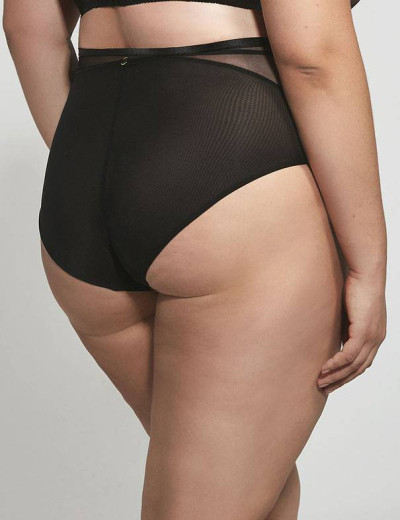 Трусы макси Kris Line SIMONE briefs high waist, Цвет: черный, Размеры: M, изображение 2