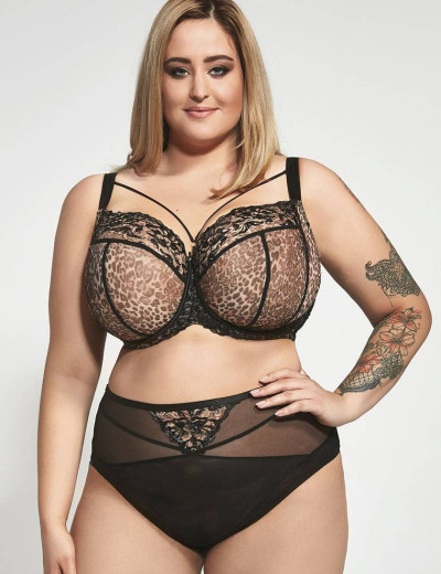 Трусы макси Kris Line SIMONE briefs high waist, Цвет: черный, Размеры: M, изображение 3