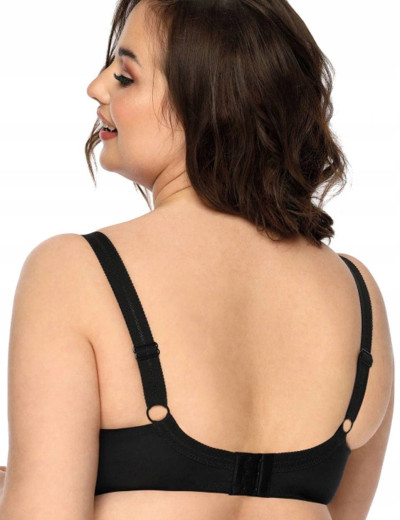 Бюстгальтер полумягкий MAT JANET CZARNY M-3300-21, Цвет: черный, Размеры: 75C, изображение 2