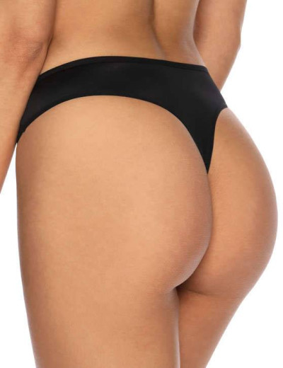 Трусы стринги MAT JANET CZARNY S-3300-4, Цвет: черный, Размеры: S, изображение 2