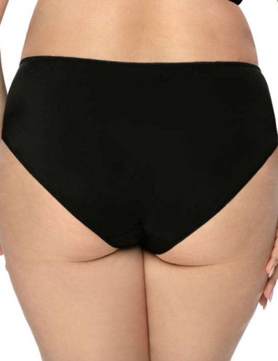 Трусы слипы миди MAT LISSY F-3308-51, Цвет: черный, Размеры: M, изображение 2