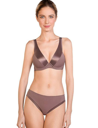 Трусы слипы Mioocchi CRYSTALL 7836 stone, Цвет: stone (кофейный), Размеры: M, изображение 3