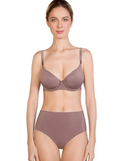 Трусы слипы высокие Mioocchi CRYSTALL 7838 stone, Цвет: stone (кофейный), Размеры: 2XL, изображение 3