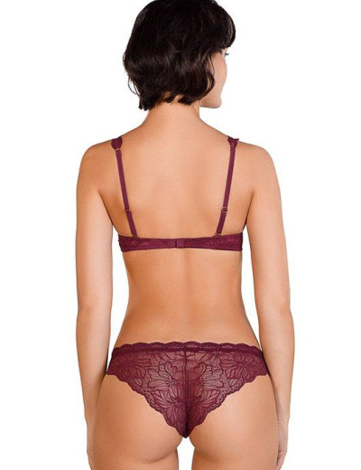 Кружевной комплект Mioocchi LEA 774343 пуш-ап и бразилиана magenta/rosa, Цвет: magenta/rosa, Размеры: 70B, изображение 2